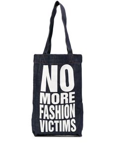 Katharine Hamnett London сумка-тоут No More Fashion Victims