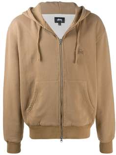 Stussy худи с вышитым логотипом
