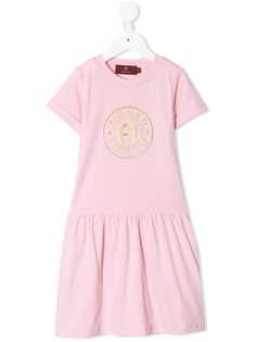 Aigner Kids платье с логотипом