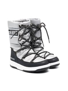 Moon Boot Kids зимние сапоги Mid Waterproof Nylon