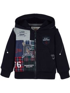 Lapin House худи в технике пэчворк