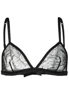 Calvin Klein Underwear кружевной бюстгальтер-бралетт с треугольными чашками