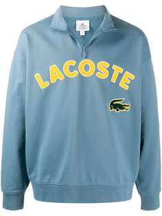 Lacoste толстовка на молнии с логотипом