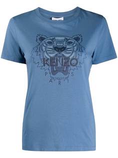 Kenzo футболка с принтом Tiger