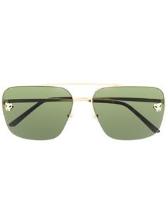 Cartier Eyewear солнцезащитные очки-авиаторы