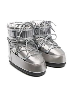Moon Boot Kids зимние сапоги с логотипом