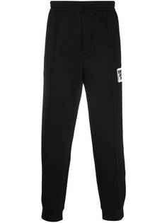 Emporio Armani зауженные брюки с вышивкой