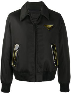 Prada бомбер Re-Nylon на молнии