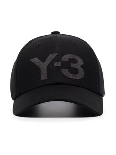 Y-3 бейсболка с тисненым логотипом