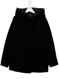 Emporio Armani Kids пуховик с капюшоном