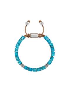 Nialaya Jewelry браслет с бусинами из бирюзы