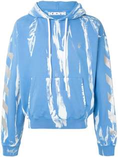 Off-White худи с логотипом Arrows и принтом тай-дай