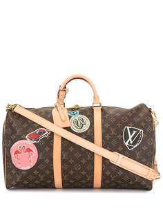 Louis Vuitton дорожная сумка World Tour Keepall Bandouliere 50 2016-го года