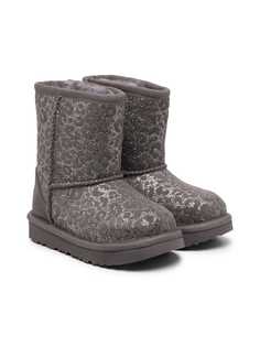 UGG Kids угги с леопардовым принтом