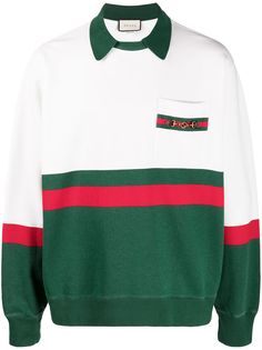 Gucci толстовка в полоску Web