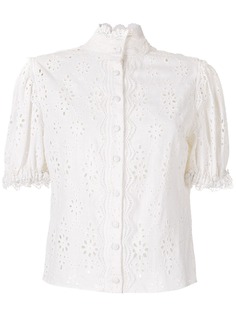 Martha Medeiros блузка Dora с английской вышивкой