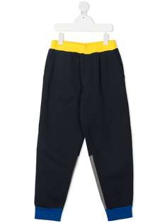 Marni Kids спортивные брюки в стиле колор-блок