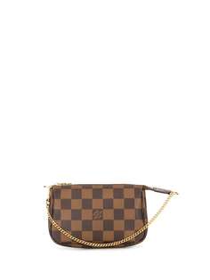 Louis Vuitton мини-клатч Damier Ebene Pochette Accessoires pre-owned 2012-го года
