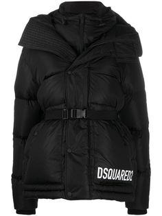 Dsquared2 пуховик с поясом