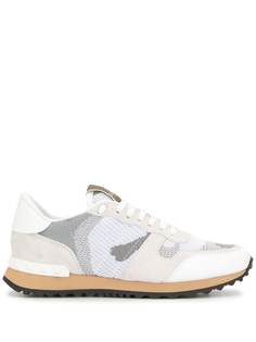Valentino Garavani кроссовки Rockrunner с камуфляжным принтом
