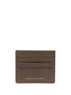 Brunello Cucinelli картхолдер с заклепками