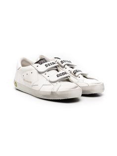 Golden Goose Kids кеды с логотипом