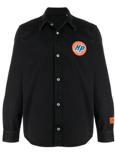 Heron Preston куртка-рубашка с логотипом