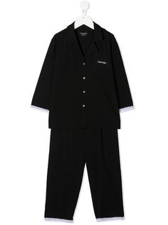 Calvin Klein Kids пижама с фестонами