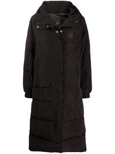 Semicouture парка оверсайз с капюшоном