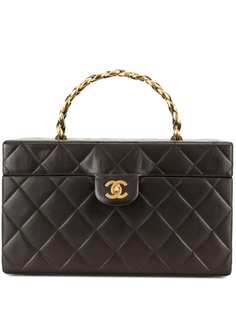 Chanel Pre-Owned стеганая сумка-тоут 1995-го года