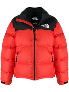 The North Face двухцветная парка-пуховик