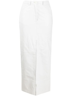 Sunnei юбка миди с разрезом