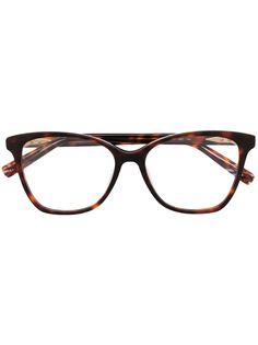 MISSONI EYEWEAR очки в оправе кошачий глаз черепаховой расцветки
