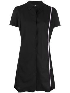 Coperni платье-рубашка с контрастными полосками