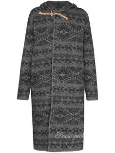 Snow Peak жаккардовое пальто