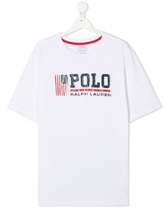 Ralph Lauren Kids футболка с логотипом