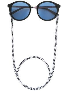 MISSONI EYEWEAR солнцезащитные очки в круглой оправе
