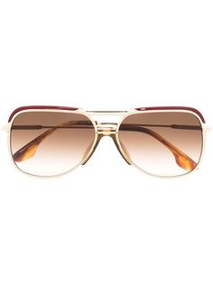 Victoria Beckham Eyewear солнцезащитные очки в квадратной оправе
