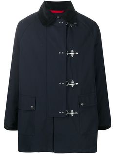 Fay куртка с застежкой тогл