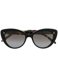 Cutler & Gross солнцезащитные очки в оправе кошачий глаз