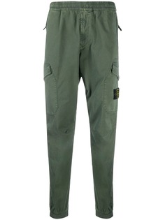 Stone Island брюки карго с нашивкой-логотипом