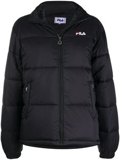 Fila пуховик с вышитым логотипом