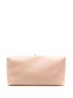 Jil Sander клатч с тисненым логотипом