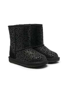 UGG Kids угги с леопардовым принтом