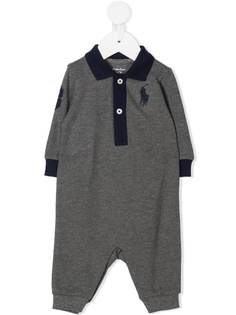 Ralph Lauren Kids пижама с вышитым логотипом