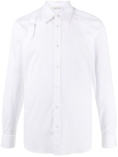 Alexander McQueen рубашка с ремешком