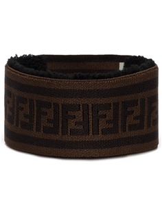 Fendi jacquard FF-logo ski headband