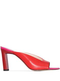 Wandler Isa 85mm lambskin sandals