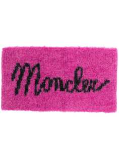 Moncler жаккардовая повязка на голову с логотипом