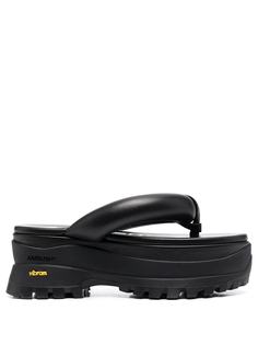 AMBUSH шлепанцы Geta на платформе